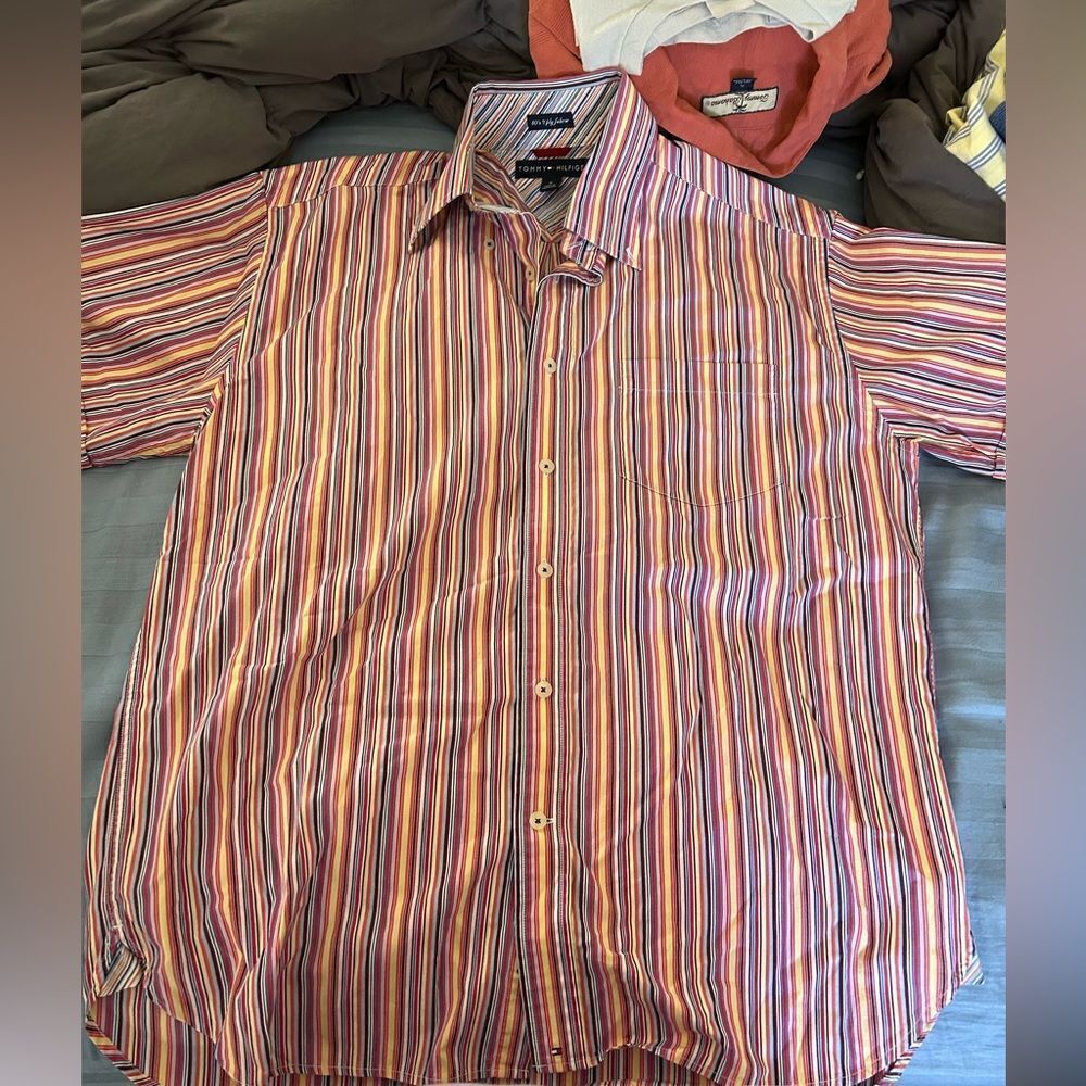 Tommy Hilfiger Striped Dress Shirt